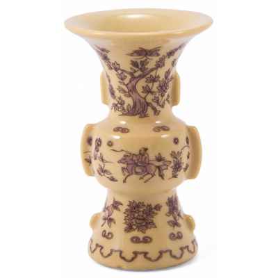 Декоративная ваза фарфор, Япония 1980-е гг. Н-8,5 см. Япония около 1980-гг