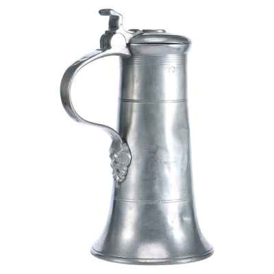 Пивная кружка олово, Georg Hehtz Зальцбург 1634-63 гг. Н-28 см. Зальцбург, Германия 1634-63 гг