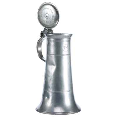 Пивная кружка олово, Georg Hehtz Зальцбург 1634-63 гг. Н-28 см. Зальцбург, Германия 1634-63 гг