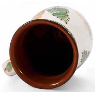 Кружка для пива с пейзажем Гжель Туркин, Коваленко Гжель 1980-гг