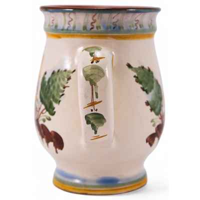 Кружка для пива с пейзажем Гжель Туркин, Коваленко Гжель 1980-гг