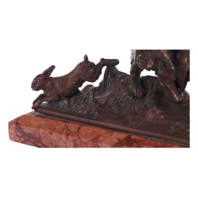 Скульптура «Сеттер на охоте» Европа четверть XX века