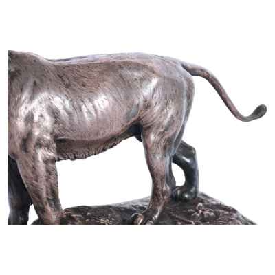 Скульптура «Львица» литейный завод «Argentor» Вена, Австрия, литейный завод «Argentor» начало XX вв