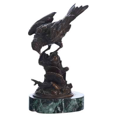 Скульптура  бронзовая «Древесная птица» Франция 2-я половина XIX века