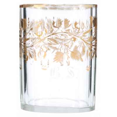 Стакан цилиндрической формы. Богемия конец XVIII— начало ХІХ вв