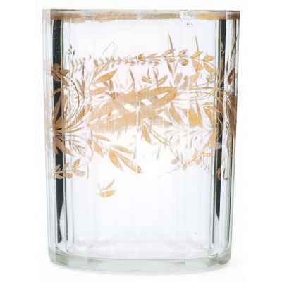 Стакан  цилиндрической формы Богемия 1780-гг