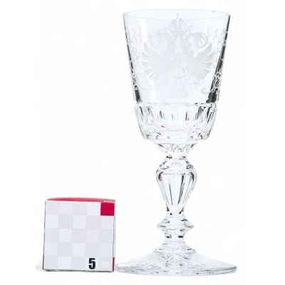 Кубок с изображением  двуглавым орлом Богемия XIX век