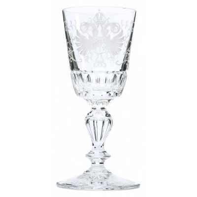 Кубок с изображением  двуглавым орлом Богемия XIX век