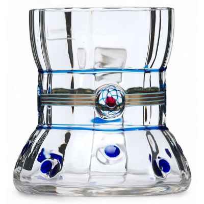 Кружка с рисунком в виде горошин Богемия втор. пол. ХХ в. 9,7x11,8x9,4 см. Богемия Вторая четверть XX века