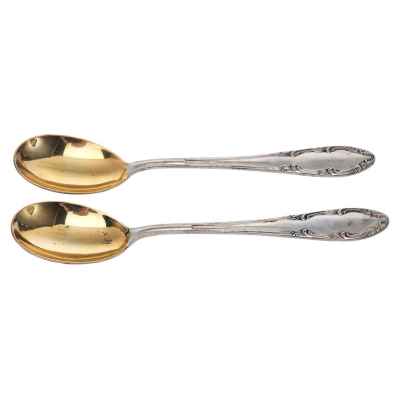 Набор чайных ложек серебро 800 пр. 160 гр. J. C. Кlinkosch Австрия после 1922 г. Вена, Австрия после 1922