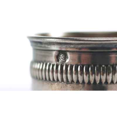 Набор стопок Ампир серебро L&F Франция сер. XIX в. Н-3,8 см. 47 гр. Франция конец XIX- начало XX вв