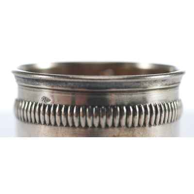 Набор стопок Ампир серебро L&F Франция сер. XIX в. Н-3,8 см. 47 гр. Франция конец XIX- начало XX вв