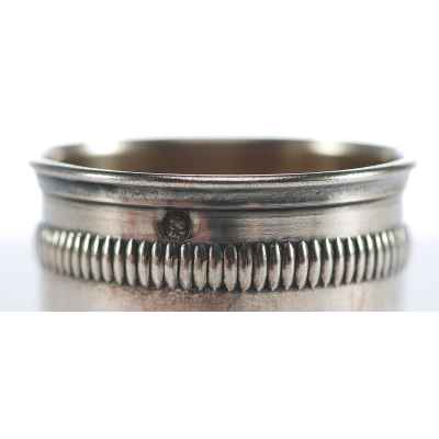 Набор стопок Ампир серебро L&F Франция сер. XIX в. Н-3,8 см. 47 гр. Франция конец XIX- начало XX вв