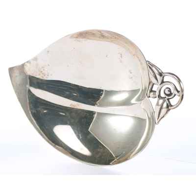 Менажница Лист серебро 925 гр. Tiffany США 122 гр. Tiffany & Со, США 1947-1956 гг