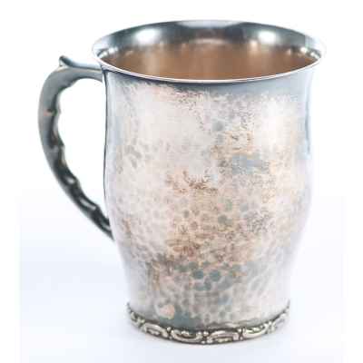 Кружка серебро 835 пр. Германия 1910 г. Н-8,1 см. 87,2 гр. Германия 1910-е гг