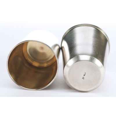 Парные стопки серебро 875 пр. Эду г. Тарту 1963-65 гг. 4,8x3,7 см. 63 гр. Промкомбинат “Эду” г. Тарту 1963 — 1965 гг