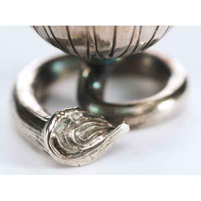 Рюмка Цветок серебро 800 пр. Германия кон. XIX в. Н-8,3 см. 110 гр. Германия не позднее 1900 г