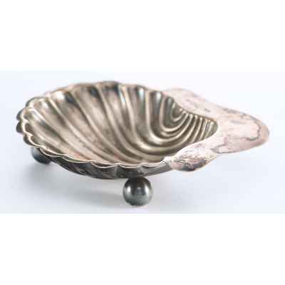 Икорница серебро 925 пр. Lee & Wigfull Шеффилд 1904 г. 100 гр. Шеффилд, Великобритания 1904 г