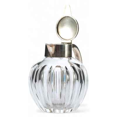 Кувшин стеклянный с серебром Германия первая половина XX века