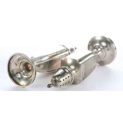 Набор для специй серебро Fisher США 1930-е гг. Н-13,7 см. 90 гр. США середина ХХ века