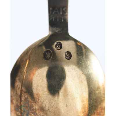 Коллекционный рождественский набор серебро 800 пр, Michelsen Дания 1935 г. 93 гр. Дания 1935