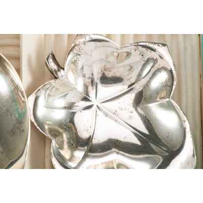 Менажницы Листья и яблоко серебро 925 пр. Tiffany & Со США 148 гр. Tiffany & Со, США 1950-1960 гг