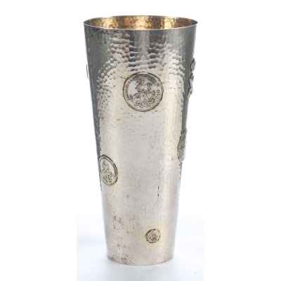 Кубок серебро 800 пр. Австро-Венгрия нач. ХХ в. H-19,7 см. 404 гр. Вена, Австрия Начало XX века
