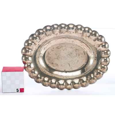 Блюдо серебро 800 пр. Австро-Венгрия кон. XIX в. 21,4 см. 201 гр. Австрия конец XIX - начало XX вв
