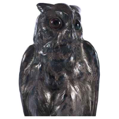 Скульптура «Сова» металл Европа Начало XX вв