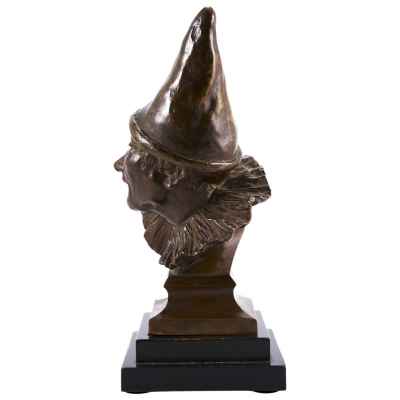 Скульптура бронзовая «Клоун» Германия около 1886 г