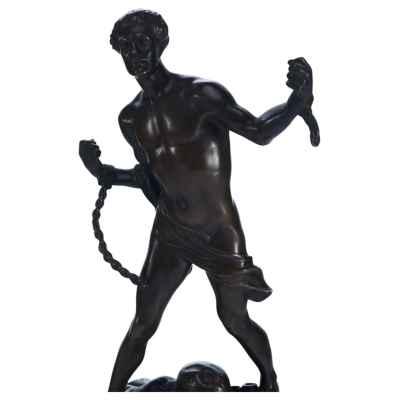 Скульптура «Разрывающий цепи» Вена, Австрия Начало XX века