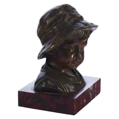 Скульптура «Мальчик в шляпе», Франция Франция Конец XIX века