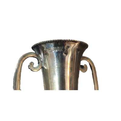 Ваза серебряная 800 пр. Otto Wolter Германия нач. ХХ в. 67 гр. 13,4x5,5 см. Германия Начало XX века