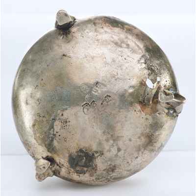 Солонка серебро 84 пр. МЦС Москва 1795 г. 34 гр. 3,2x6,8 см. Москва 1795