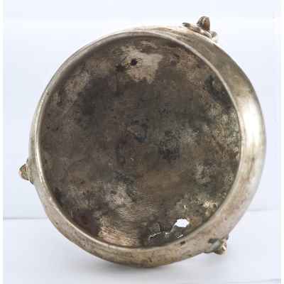 Солонка серебро 84 пр. МЦС Москва 1795 г. 34 гр. 3,2x6,8 см. Москва 1795