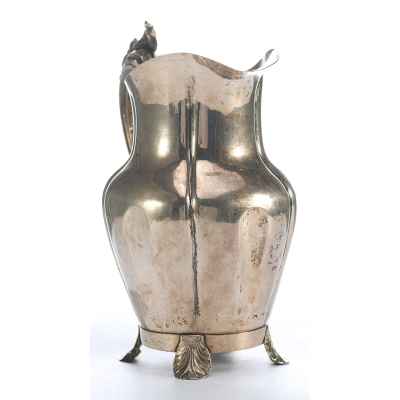 Молочник серебро 800 пр. Швеция 1857 г. 163 гр. Н-15,3 см. Швеция 1857