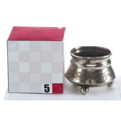 Солонка серебро 84 пр. ІФ Москва нач. ХХ в. 25 гр. 3,7x4,9 см. Москва 1899-1908 гг