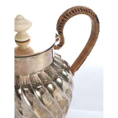 Кувшин серебро 800 пр. FB Австрия нач. ХХ в. 420 гр. 15,6 см. Австрия, Вена после 1872 г