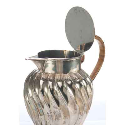Кувшин серебро 800 пр. FB Австрия нач. ХХ в. 420 гр. 15,6 см. Австрия, Вена после 1872 г
