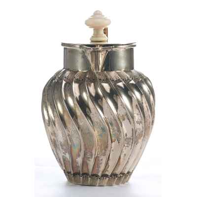 Кувшин серебро 800 пр. FB Австрия нач. ХХ в. 420 гр. 15,6 см. Австрия, Вена после 1872 г