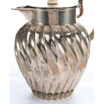 Кувшин серебро 800 пр. FB Австрия нач. ХХ в. 420 гр. 15,6 см. Австрия, Вена после 1872 г