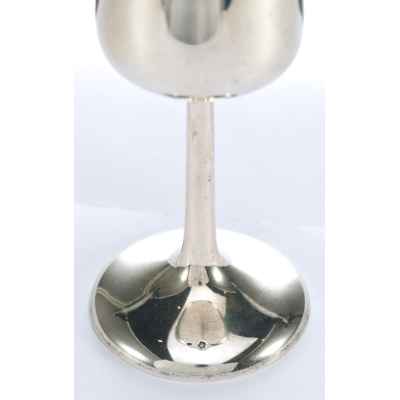 Фужер серебро 800 пр. Австрия нач. ХХ в. 122 гр. 16,2x8,9 см. Австрия начало ХХ века