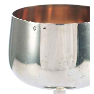 Фужер серебро 800 пр. Австрия нач. ХХ в. 122 гр. 16,2x8,9 см. Австрия начало ХХ века