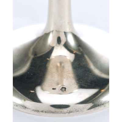 Фужер серебро 800 пр. Австрия нач. ХХ в. 122 гр. 16,2x8,9 см. Австрия начало ХХ века