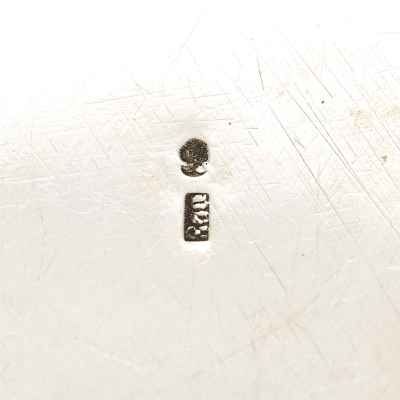 Конфетница серебро 800 пр. Германия кон. XIX в. 173 гр. D-22,2 см. Германия Конец XIX века