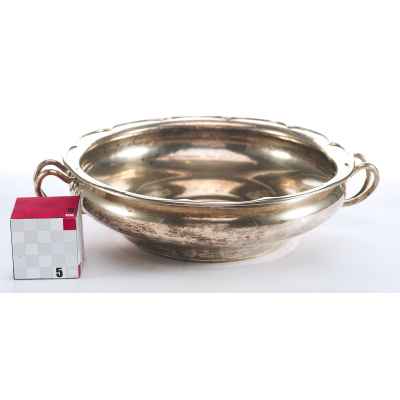 Сухарница серебро 812 пр. Австро-Венгрия 1849 г. 602 гр. Австрия, Вена 1849