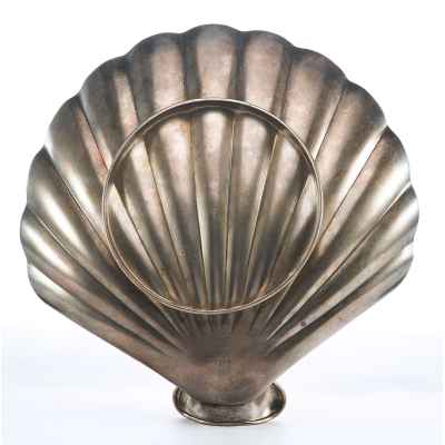 Большая икорница серебро 84 пр. JA Иоган Аллениус СПБ 1892 г. 421 гр. С-Петербург 1892