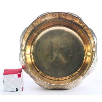 Ваза для фруктов серебро 800 пр. Австро-Венгрия кон. XIX в. 500 гр. Вена, Австро-Венгрия Конец XIX — начало XX вв