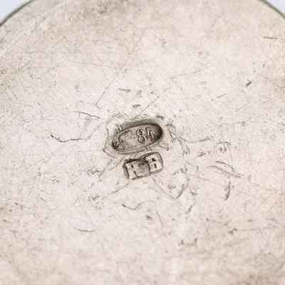 Стопка серебро 84 пр. Н. Бобир С-Петербург нач. ХХ в. 74 гр. 7,4 см. С-Петербург 1908-1916 гг