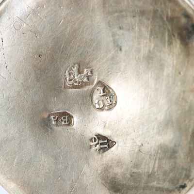 Стакан, клеймо Московский герб - Георгий Победоносец на коне Москва 1770